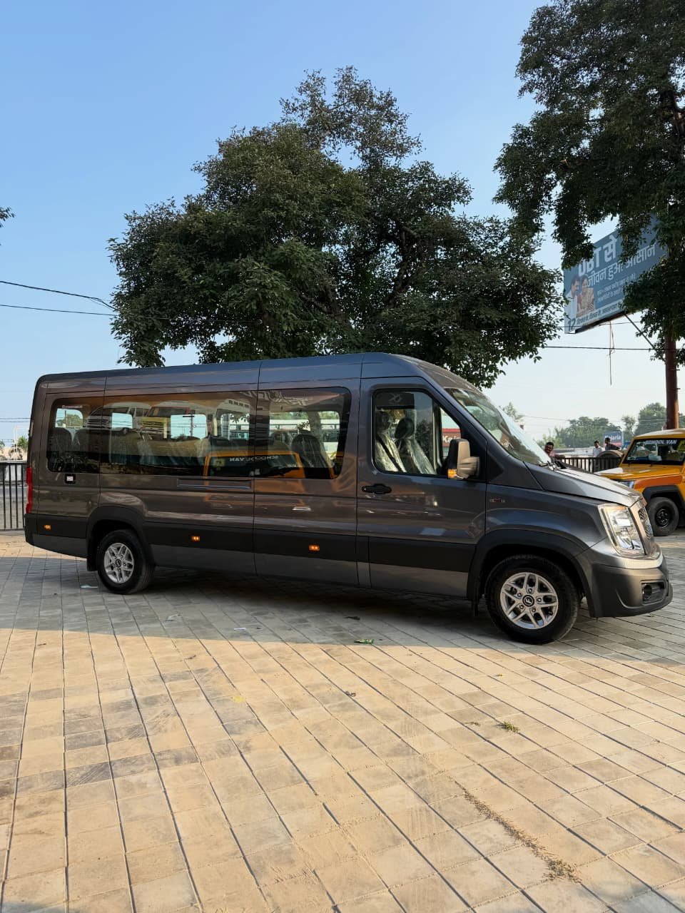 IndoreCab vehicle ready for a trip in Rau